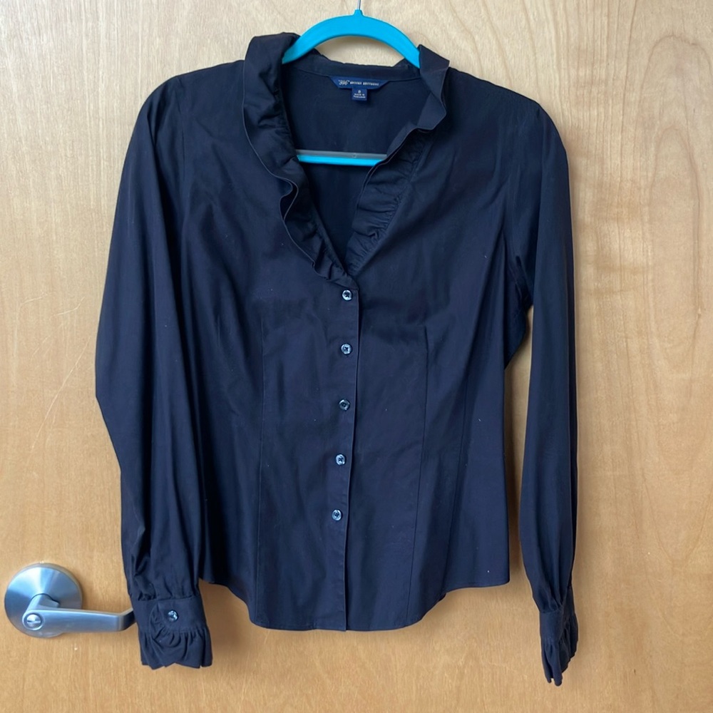 Brooks Brothers ruffle dress shirt SIZE 8